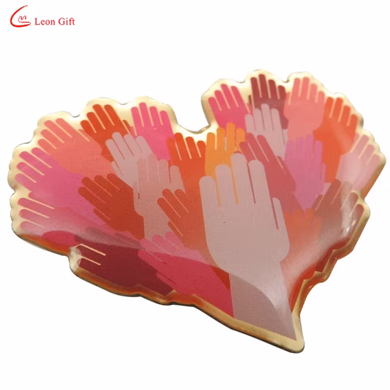 Custom Gold Shovel Graduation Hat Flag Lapel Pin Chain Bulk Flag Badge Magnet Christomas Metal Brooch Enamel Badge Lapel Pin