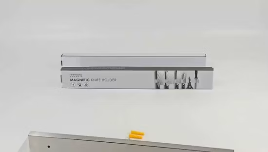 Magnet Hot Selling Kitchen Knives Accessories Stainless Steel Magnet Strip Rack Magnetic Knife Holder for Wall