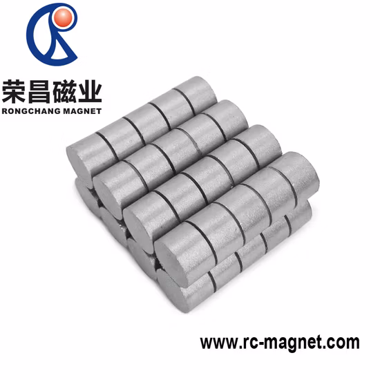 High Quality N52 Samarium Cobalt Earth Sintered Sm2co17 Cylinder Magnet