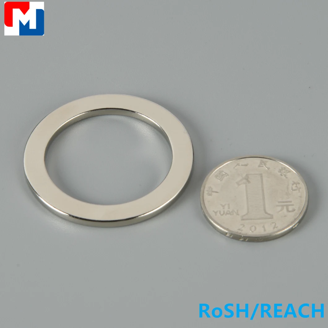 NdFeB N35 Strong Wholesale Sintered Permanent Neodymium Ring Magnet for Lipstick Cap