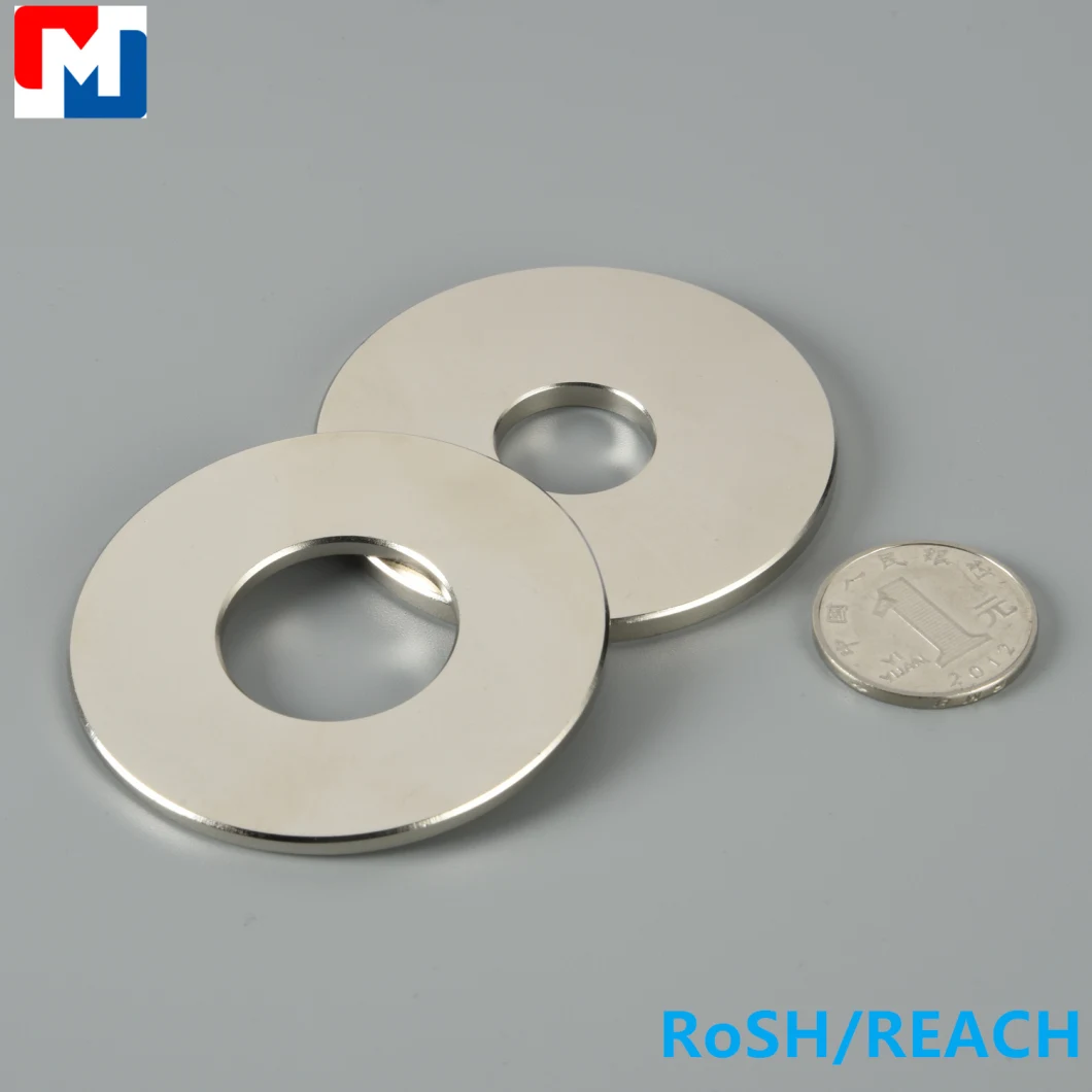 NdFeB N35 Strong Wholesale Sintered Permanent Neodymium Ring Magnet for Lipstick Cap