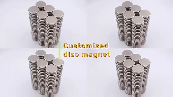 Free Samples Small Round Disc Magnet in China Neodymium Magnet Price