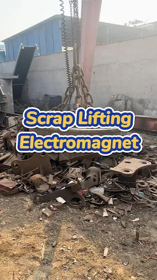 Electro Round Magnetic Chuck for Scraps